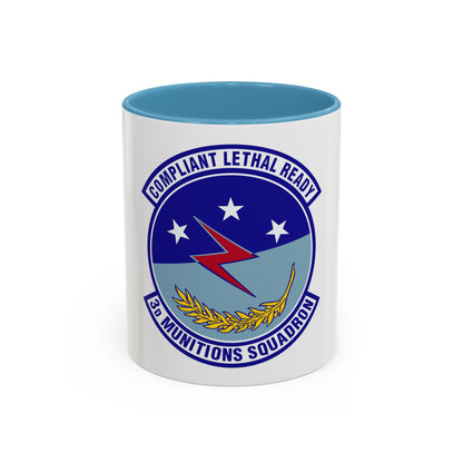 3d Munitions Squadron (U.S. Air Force) Accent Coffee Mug