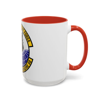 87th Aerospace Medicine Squadron (U.S. Air Force) Accent Coffee Mug