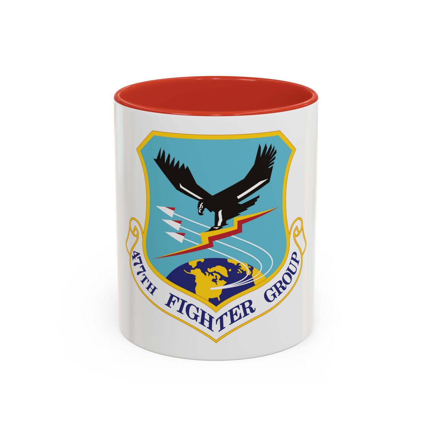 477th Fighter Group (U.S. Air Force) Accent Coffee Mug