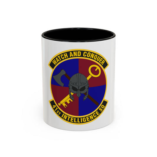 41 Intelligence Squadron ACC (U.S. Air Force) Accent Coffee Mug