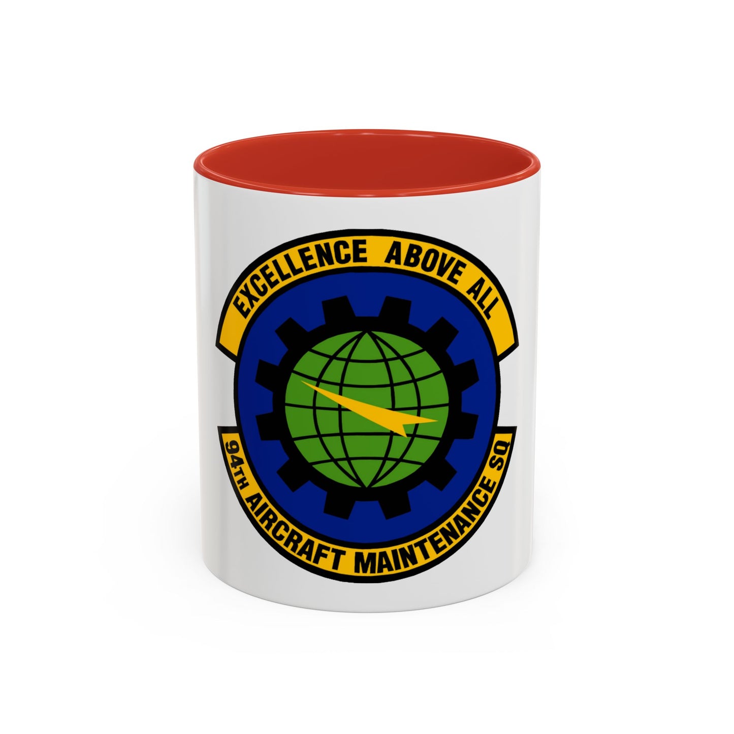 94 Aircraft Maintenance Squadron AFRC (U.S. Air Force) Accent Coffee Mug