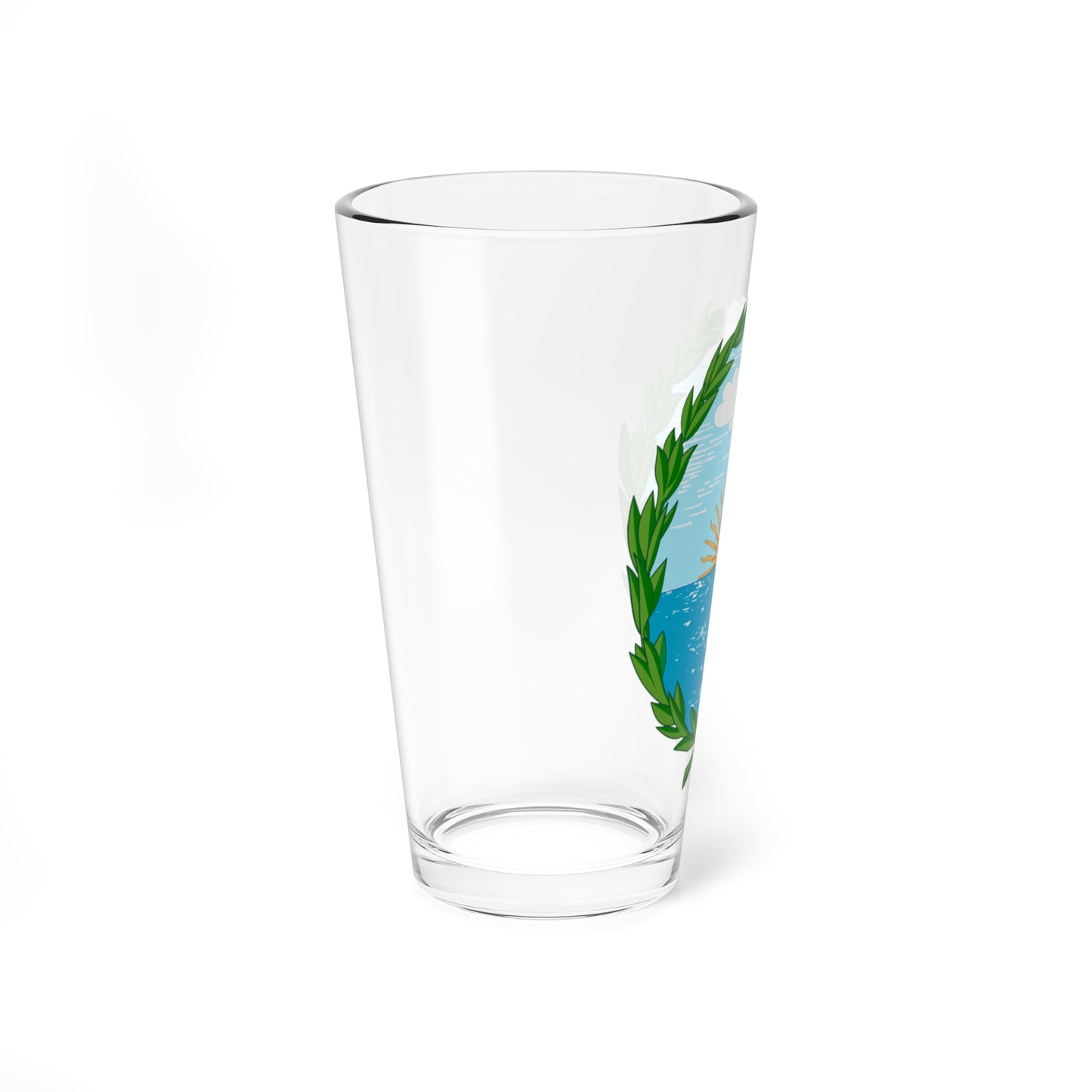Coat of arms of Vicente López (Argentina) (Coat of Arms) Pint Glass 16oz