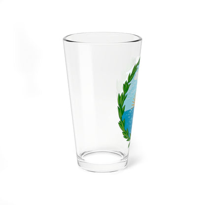 Coat of arms of Vicente López (Argentina) (Coat of Arms) Pint Glass 16oz