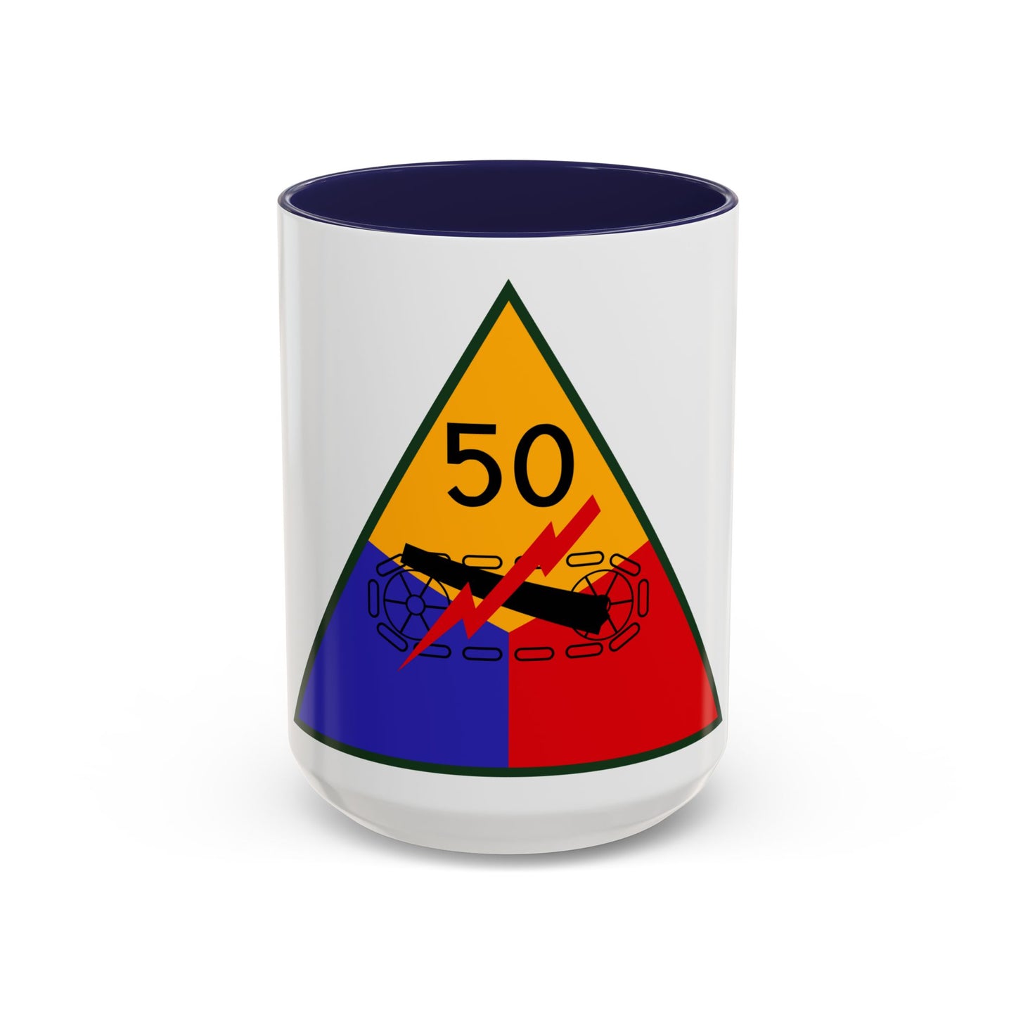 50th Armored Division (U.S. Army) Accent Coffee Mug
