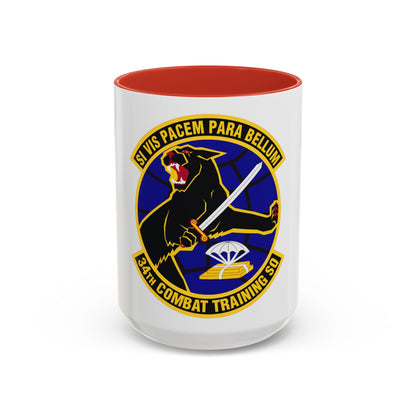34th Combat Training Squadron (U.S. Air Force) Accent Coffee Mug