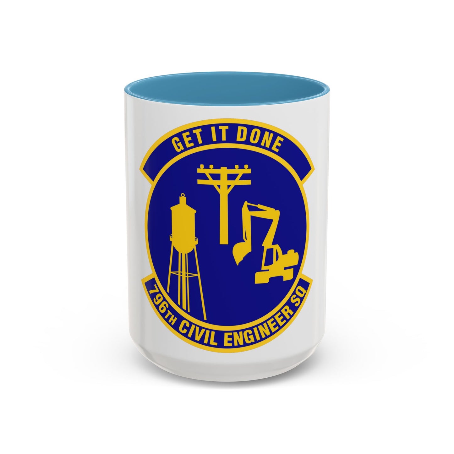 796th Civil Engineer Squadron (U.S. Air Force) Accent Coffee Mug