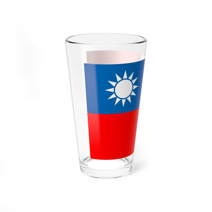 Flag of the Republic of China Kuomintang (China) Pint Glass 16oz