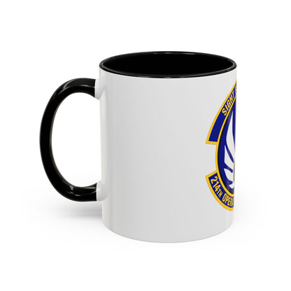 214th Operations Support Squadron (U.S. Air Force) Accent Coffee Mug
