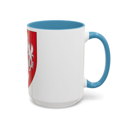 Coat of arms of the House of Luxembourg-Bohemia - Accent Coffee Mug