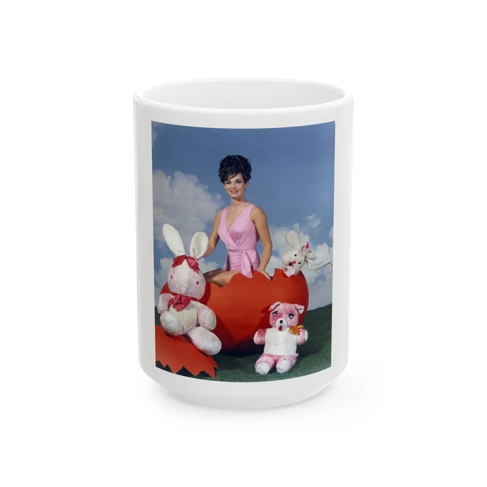 Gila Golan #16 (Vintage Female Icon) White Coffee Mug-15oz-Go Mug Yourself