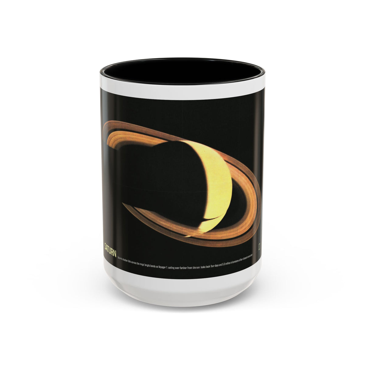 Space - Saturn (1981) (Map) Accent Coffee Mug