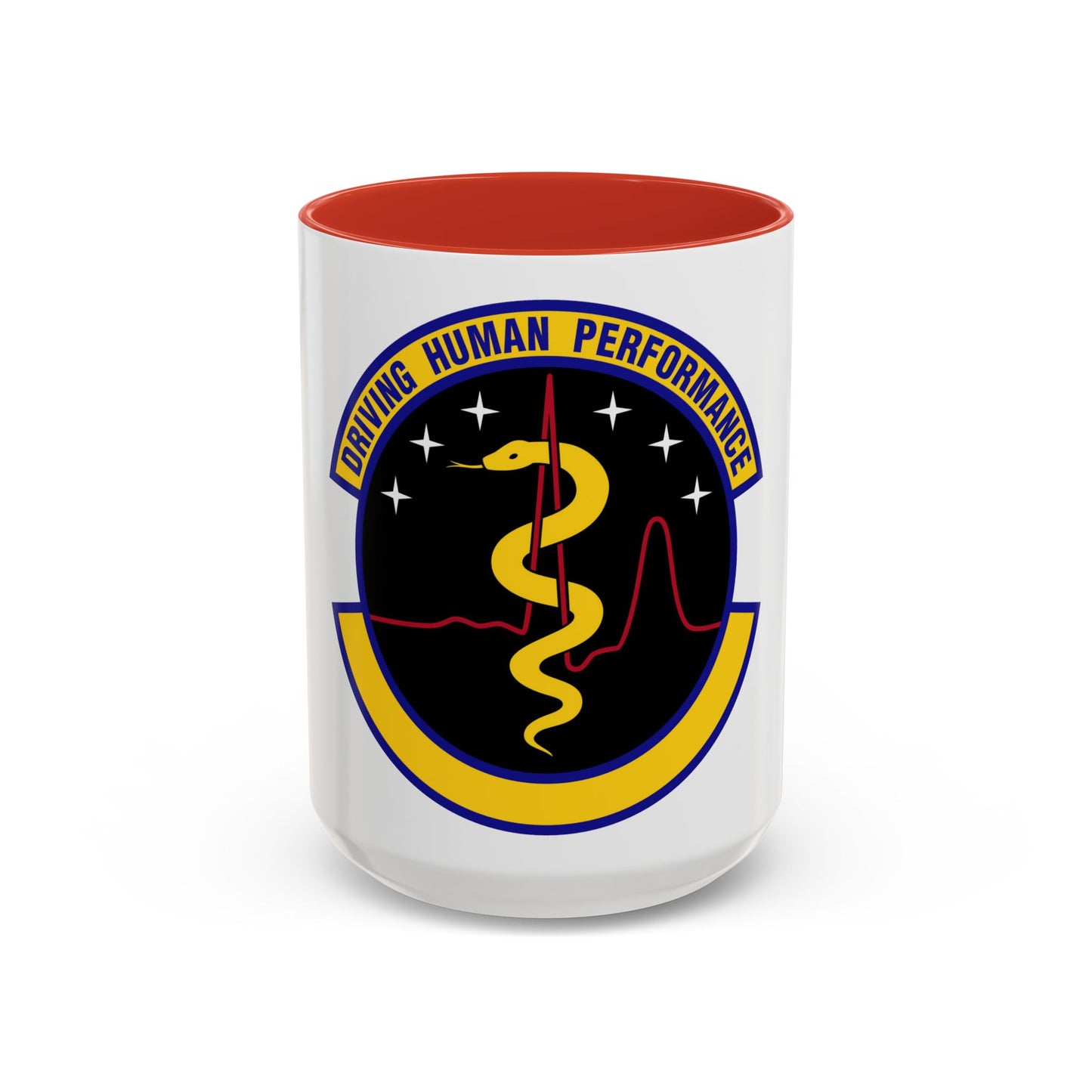 21 Operational Medical Readiness Squadron USSF (U.S. Air Force) Accent Coffee Mug