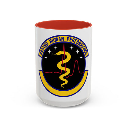 21 Operational Medical Readiness Squadron USSF (U.S. Air Force) Accent Coffee Mug