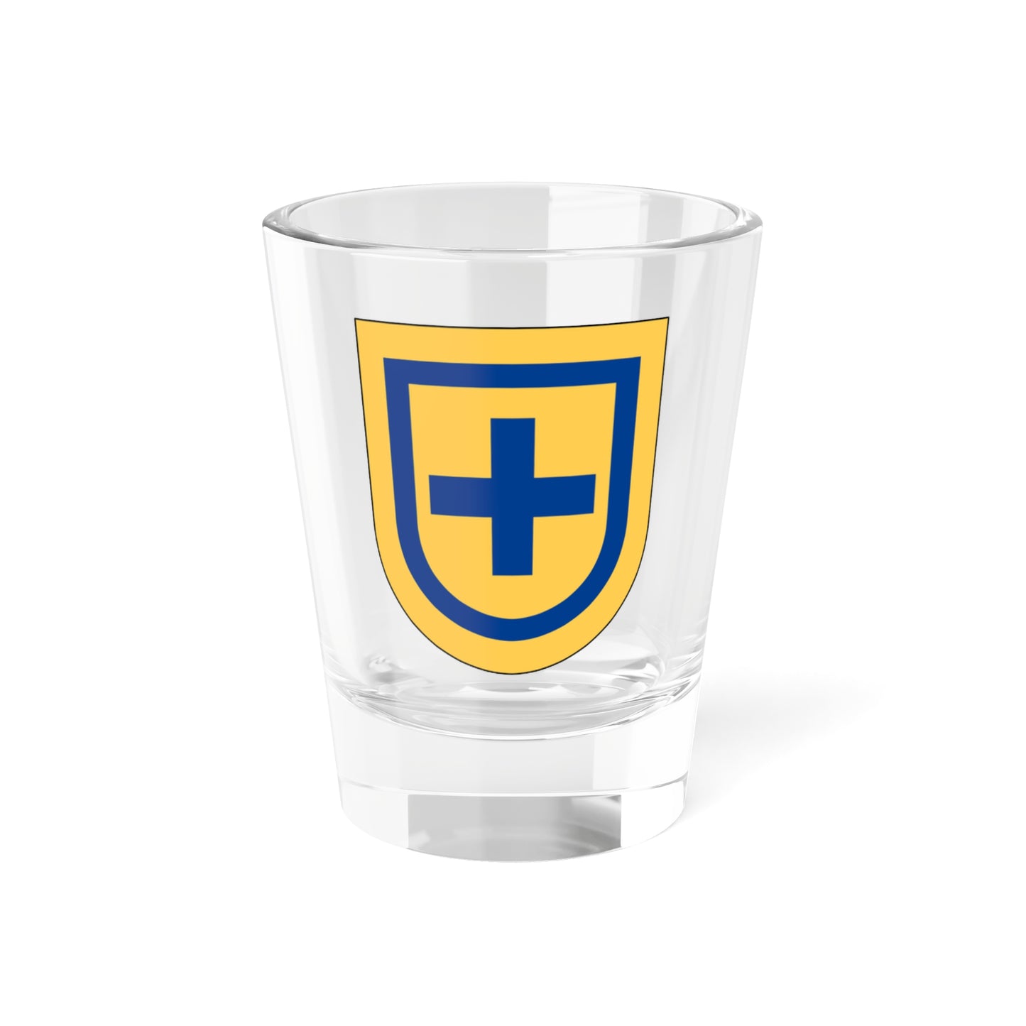 Gårdeby församling vapen (Sweden) (Coat of Arms) Shot Glass 1.5oz