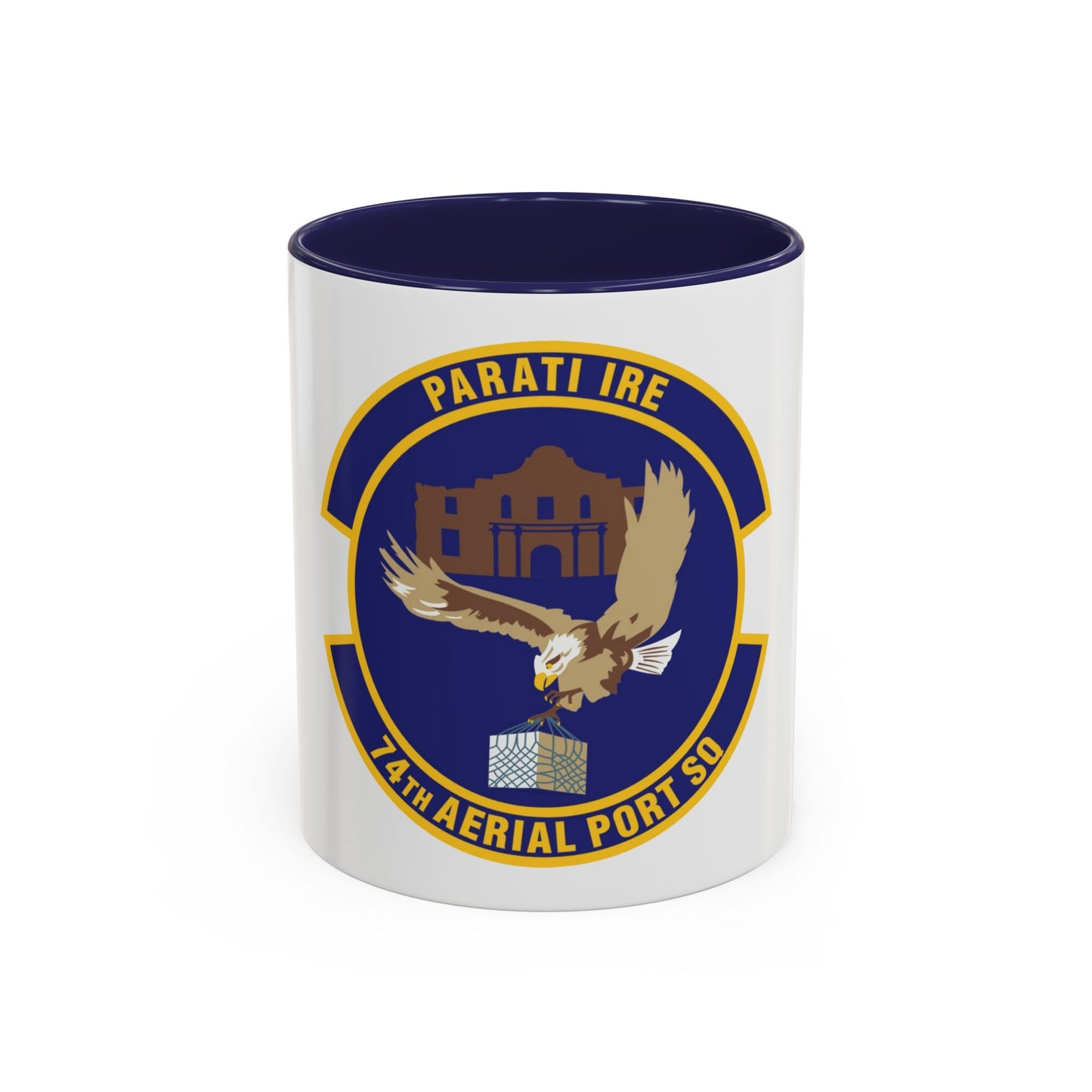 74th Aerial Port Squadron (U.S. Air Force) Accent Coffee Mug
