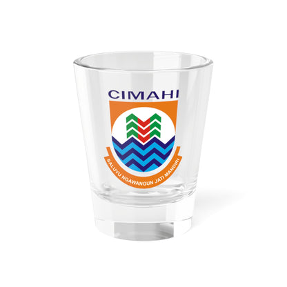 Kota Cimahi (Indonesia) (Coat of Arms) Shot Glass 1.5oz