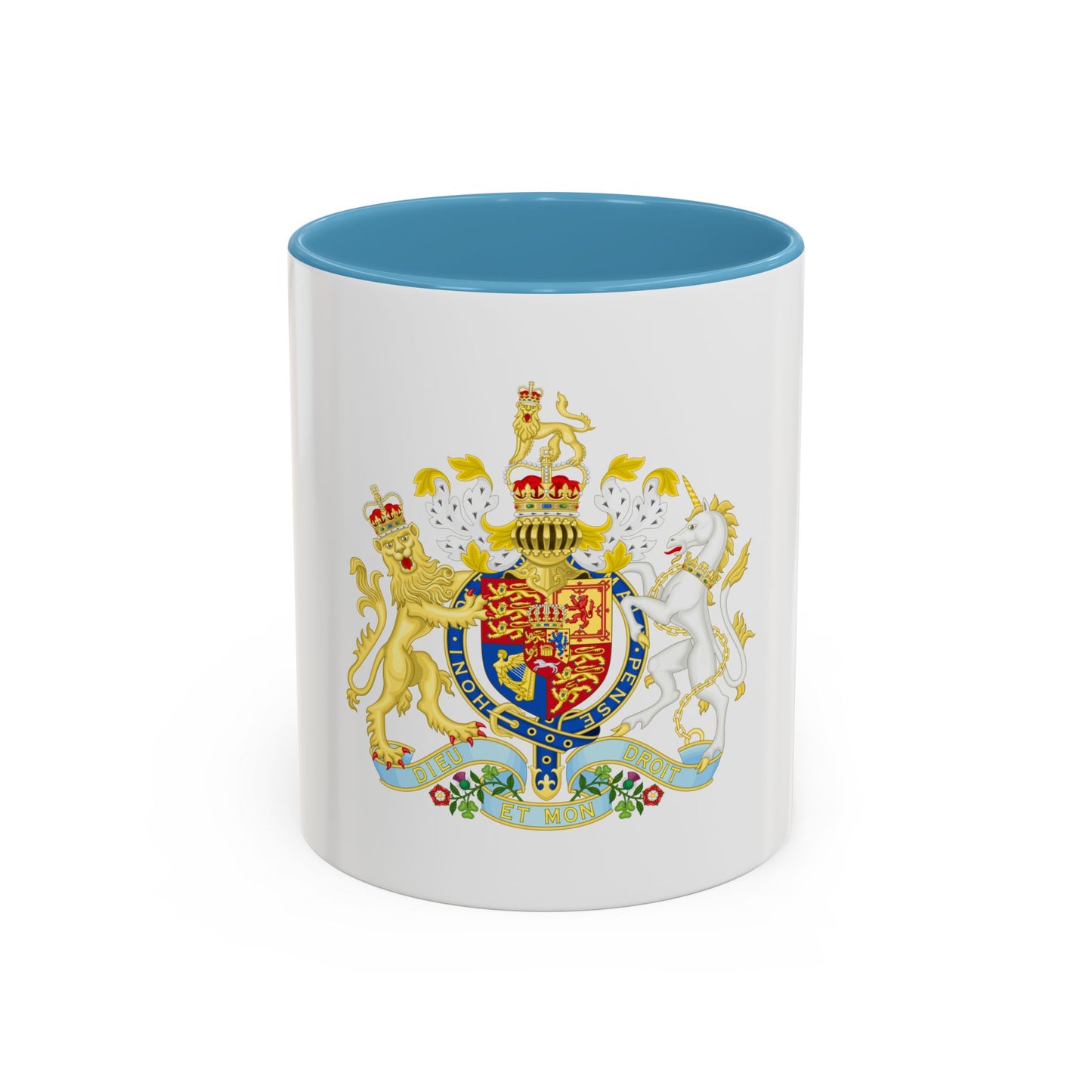 Coat of Arms of the United Kingdom (1816-1837) - Accent Coffee Mug