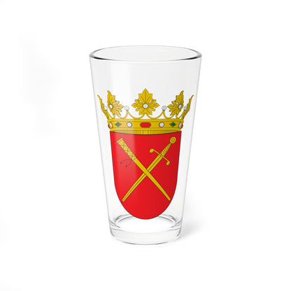 Escudo de Aranache (Spain) (Coat of Arms) Pint Glass 16oz