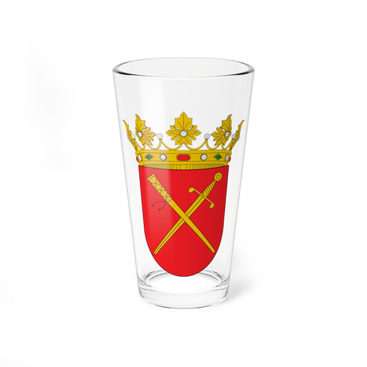 Escudo de Aranache (Spain) (Coat of Arms) Pint Glass 16oz