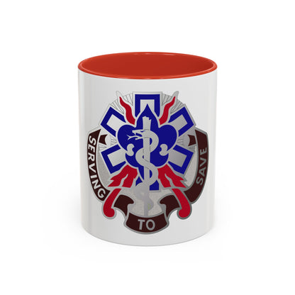 350 Surgical Hospital (U.S. Army) Accent Coffee Mug