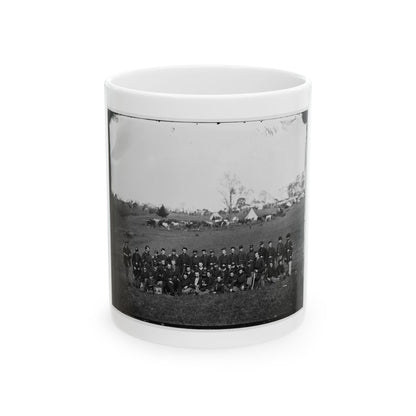 Bealeton, Virginia. Company G, 93d New York Infantry (U.S. Civil War) White Coffee Mug