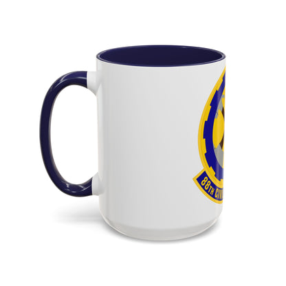 88 Civil Engineer Squadron AFMC (U.S. Air Force) Accent Coffee Mug