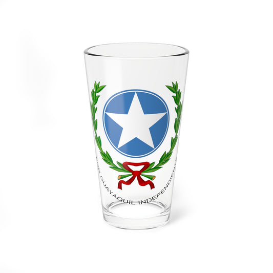 Escudo de Guayaquil (Ecuador) (Coat of Arms) Pint Glass 16oz