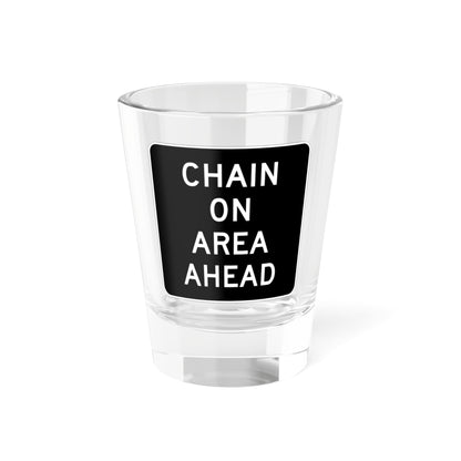 MUTCD-CA R75-1 (California) (Road Sign) Shot Glass 1.5oz