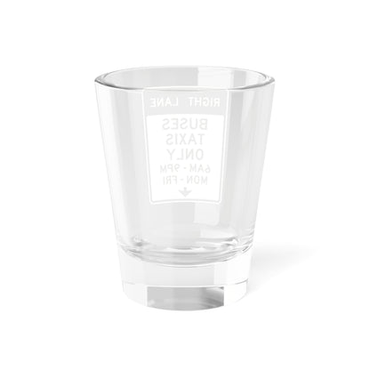 MUTCD-CA SR60-8 (California) (Road Sign) Shot Glass 1.5oz