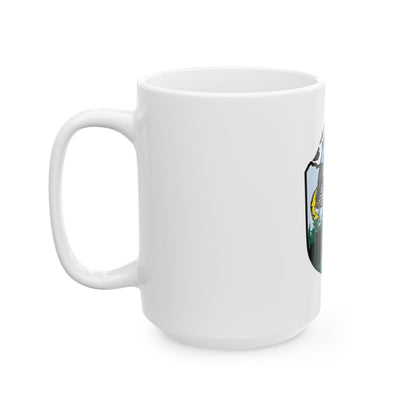 USCG Sailor Squatch (U.S. Coast Guard) White Coffee Mug