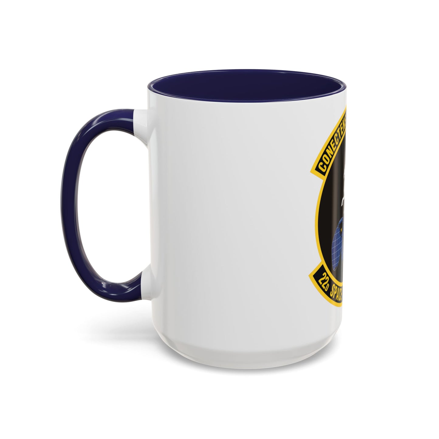 22d Space Operations Squadron (U.S. Air Force) Accent Coffee Mug