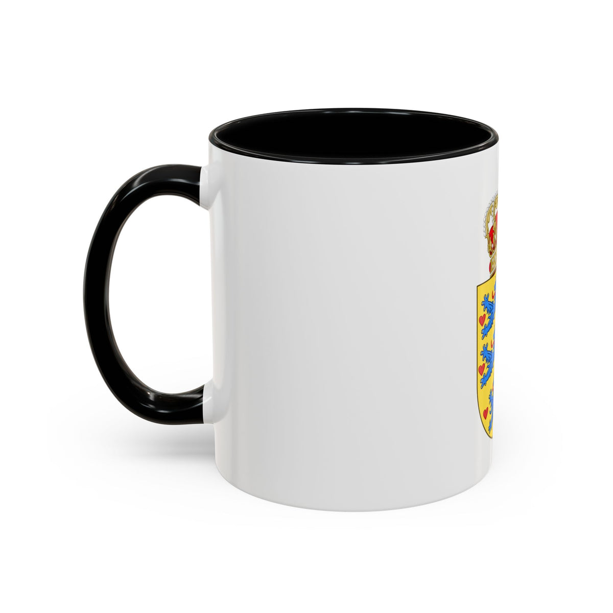 National Coat of arms of Denmark - Accent Coffee Mug