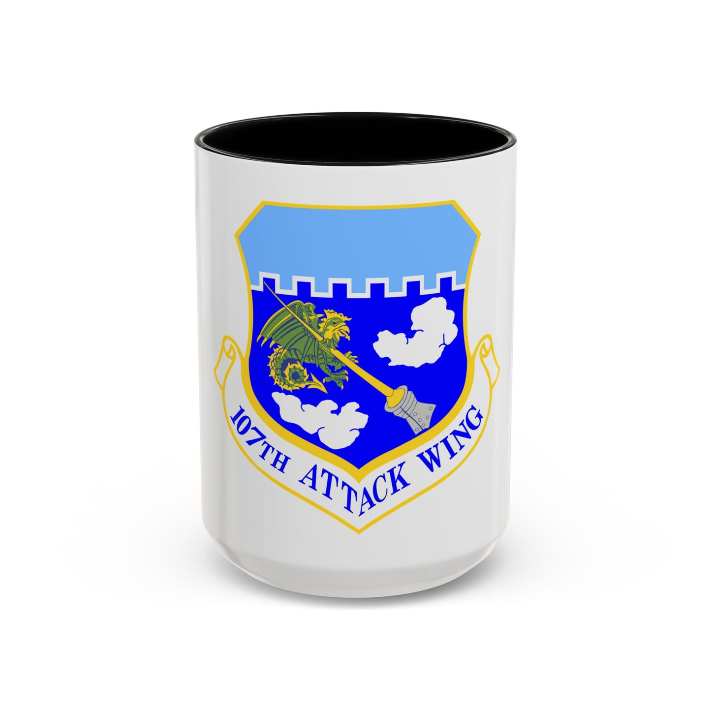 107th Attack Wing (U.S. Air Force) Accent Coffee Mug