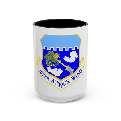 107th Attack Wing (U.S. Air Force) Accent Coffee Mug