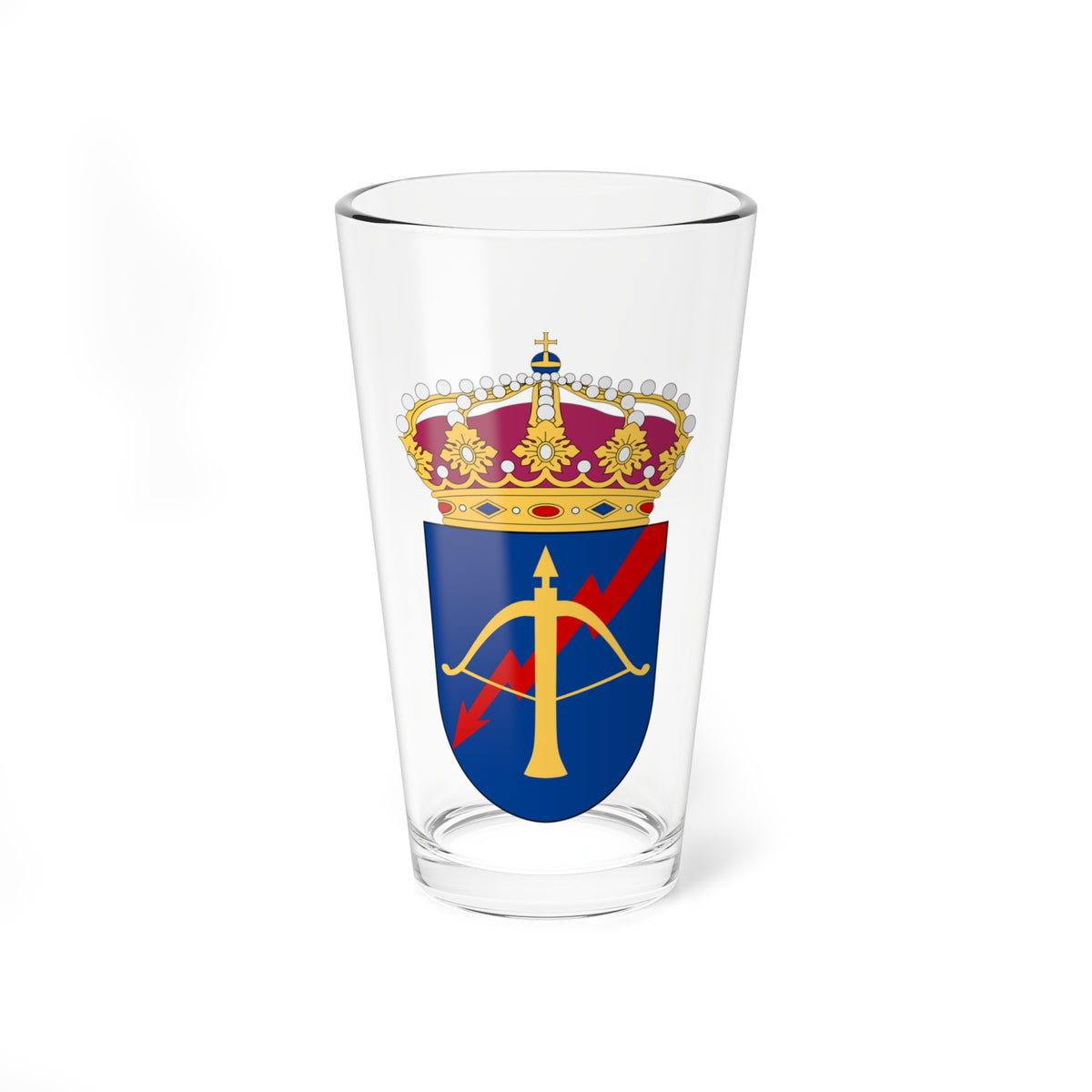 Fjärde ytattackflottiljen (Sweden) (Coat of Arms) Pint Glass 16oz