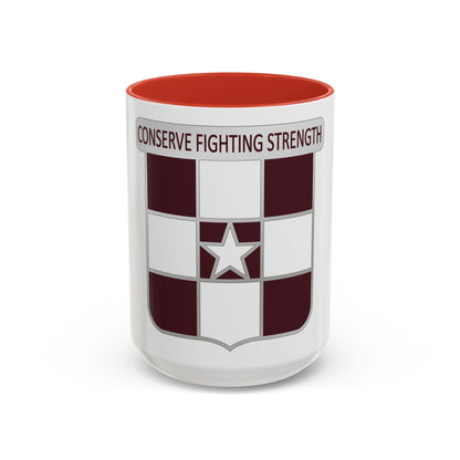 55 Medical Group (U.S. Army) Accent Coffee Mug