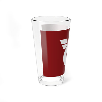 Flag of Shioya Tochigi (Japan) Pint Glass 16oz