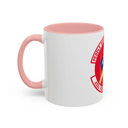 452 Force Support Squadron AFRC (U.S. Air Force) Accent Coffee Mug