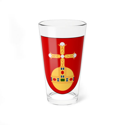Uppland vapen (Sweden) (Coat of Arms) Pint Glass 16oz