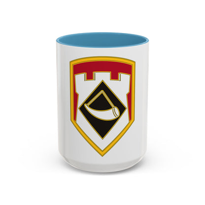 111 Engineer Brigade (U.S. Army) Accent Coffee Mug