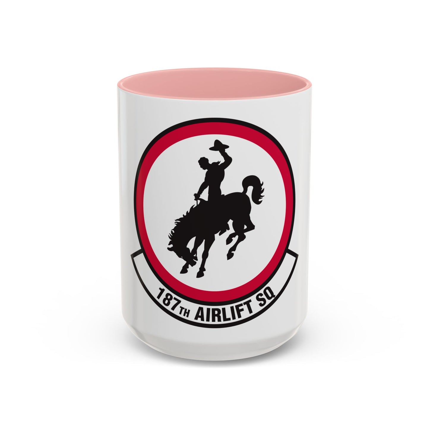 187 Airlift Squadron (U.S. Air Force) Accent Coffee Mug