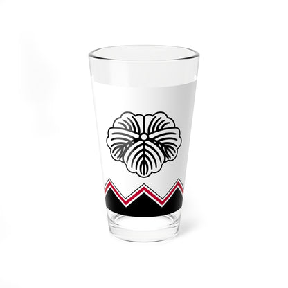 Flag of the Todo Lords of Tsu in Ise Province C (Japan) Pint Glass 16oz