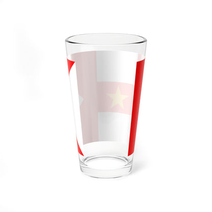 Hong-kong-flag-proposal-1987 (China) Pint Glass 16oz