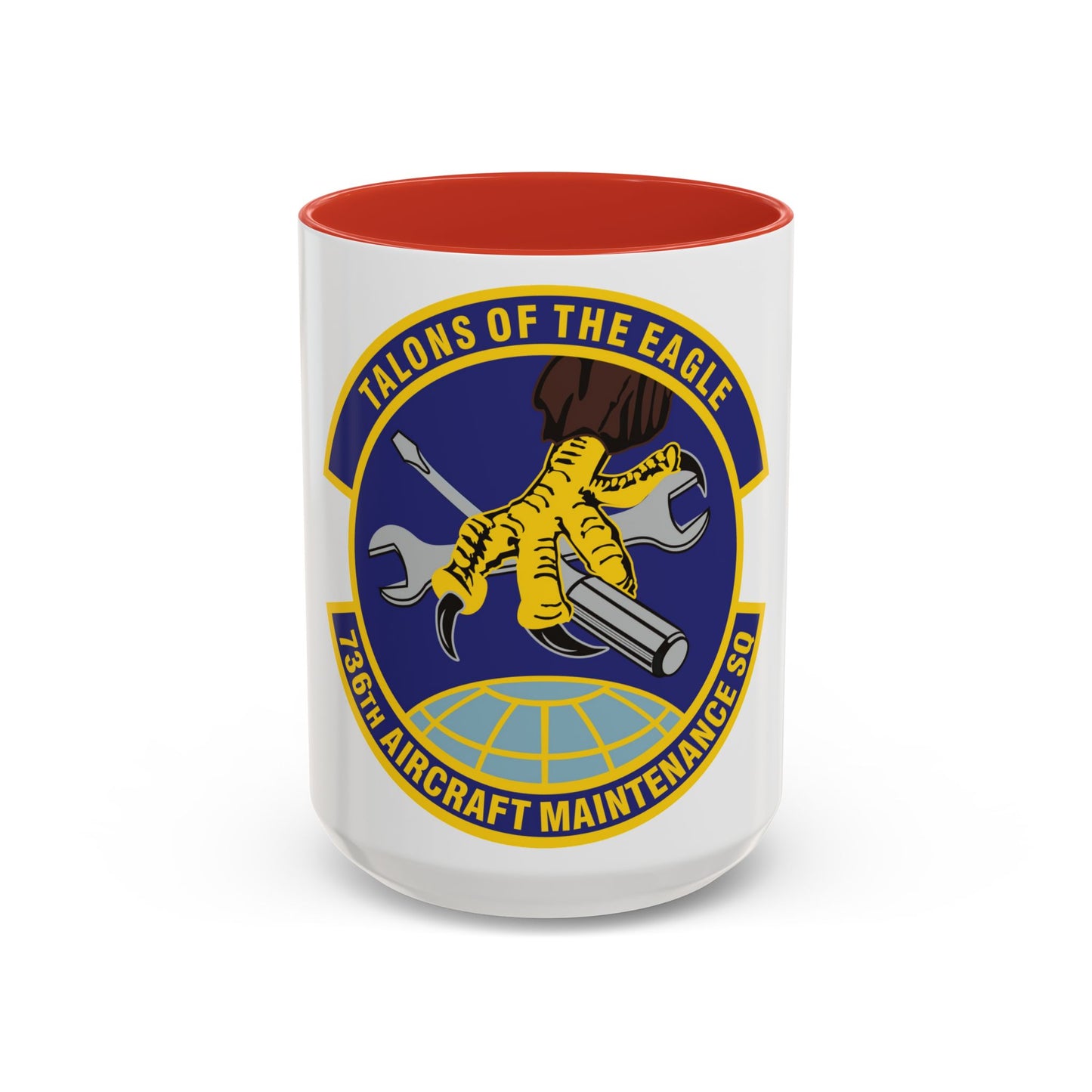 736th Aircraft Maintenance Squadron (U.S. Air Force) Accent Coffee Mug