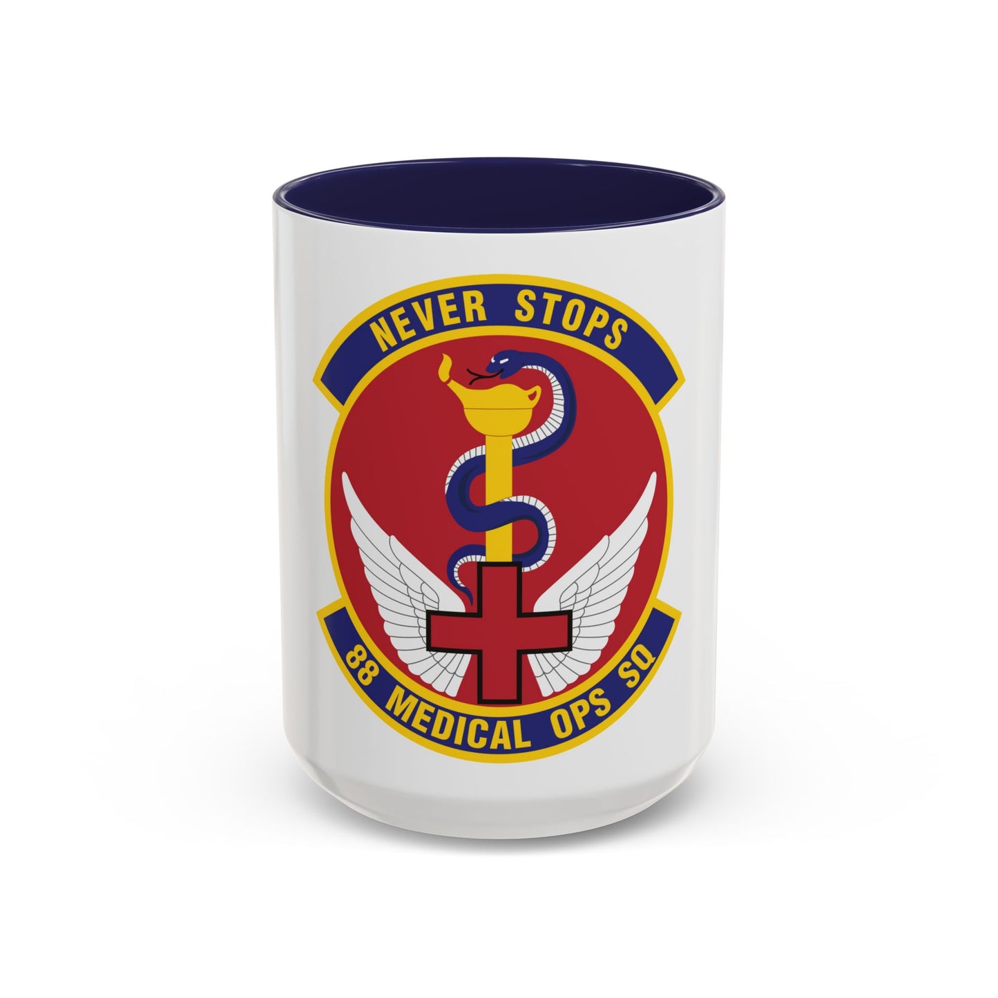 88th Medical Operations Squadron (U.S. Air Force) Accent Coffee Mug