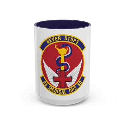 88th Medical Operations Squadron (U.S. Air Force) Accent Coffee Mug