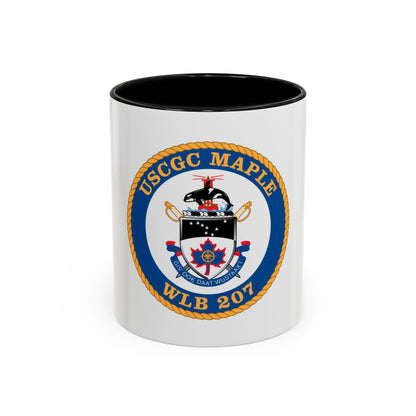 USCGC Maple WLB 207 1 (U.S. Coast Guard) Accent Coffee Mug