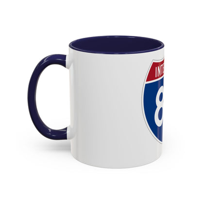 Interstate 86 Pennsylvania New York (U.S. Highways) Accent Coffee Mug