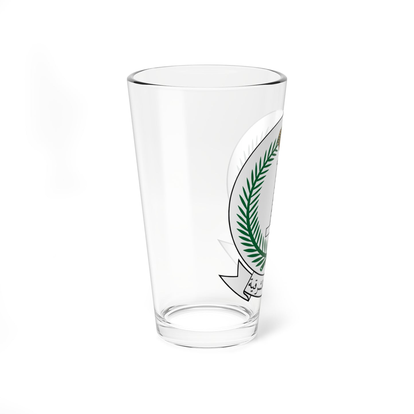 Eeastern Military Region Command Saudi Arabia (Saudi Arabia) (Coat of Arms) Pint Glass 16oz