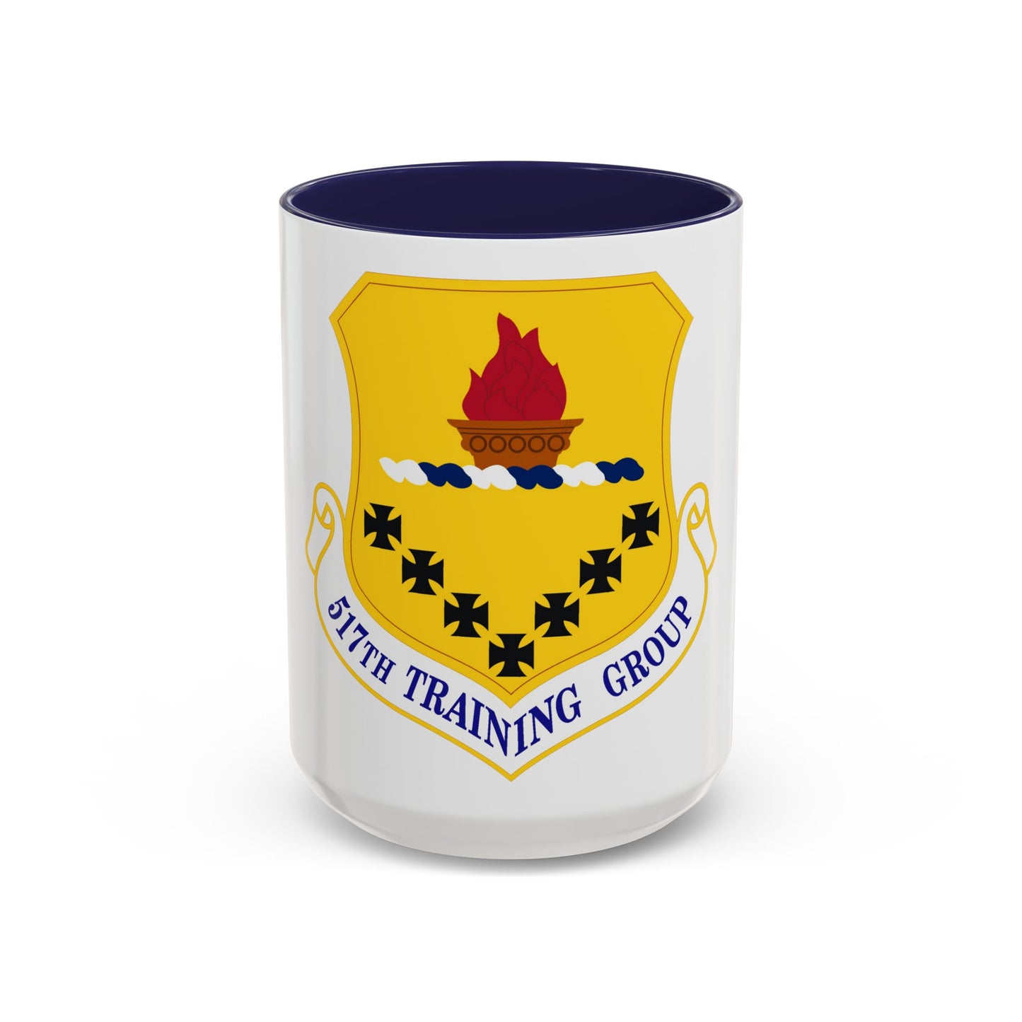 517 Training Group AETC (U.S. Air Force) Accent Coffee Mug
